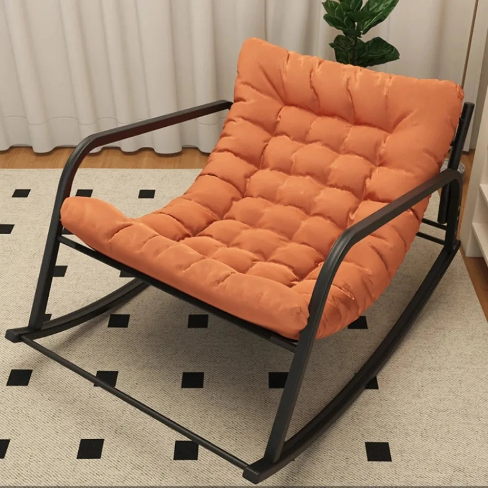 Double Lounge Chair Living Room Light Luxury Rocking Chairs Comfort Detachable Recliner Sofas Modern Minimalist Rocking Chair